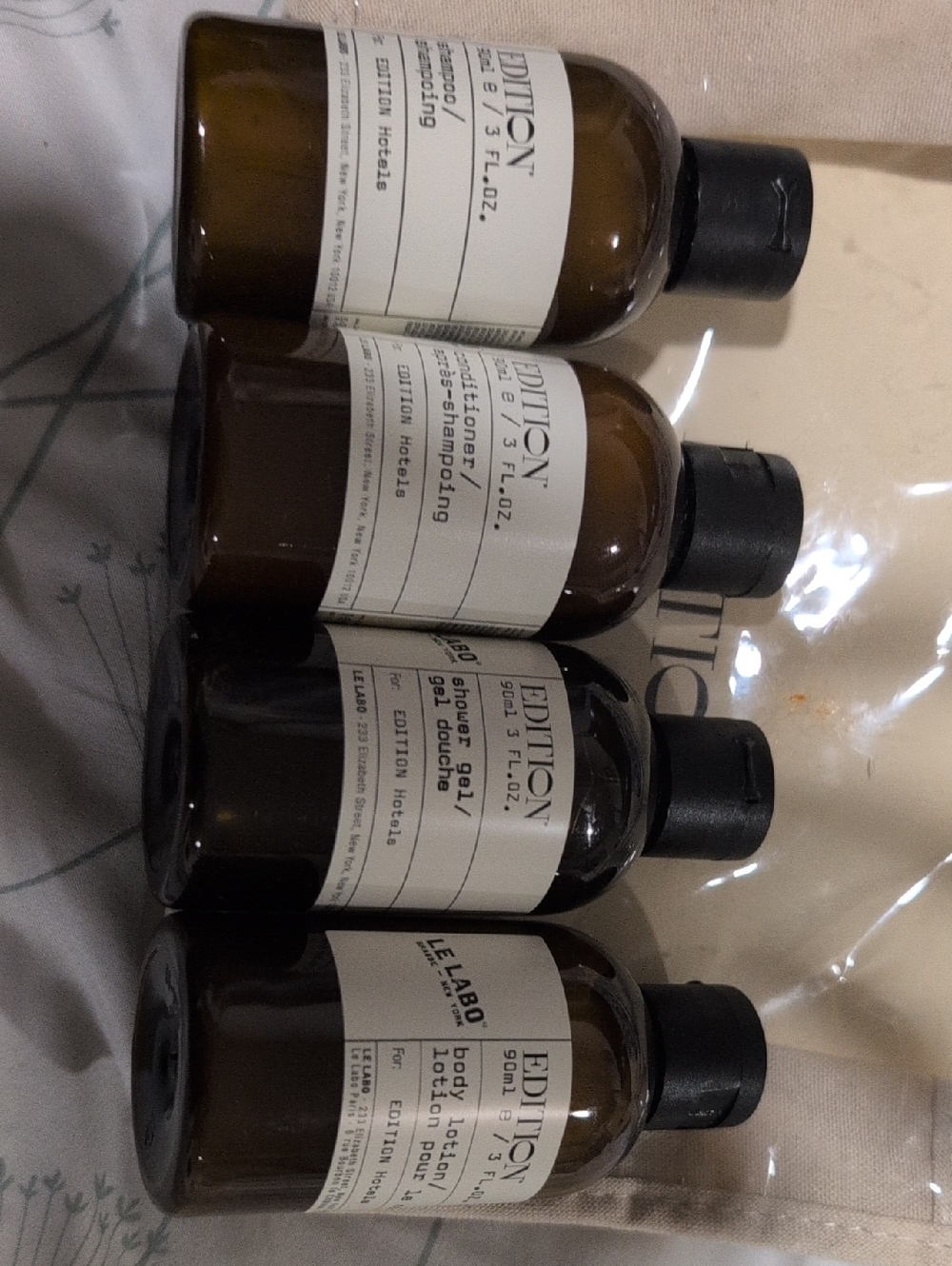 Le Labo Brown Travel-Size Cleanser & Lotion Set